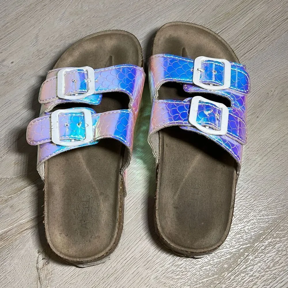 Capelli-Girls Sandals-Size 1 Opalescent‎